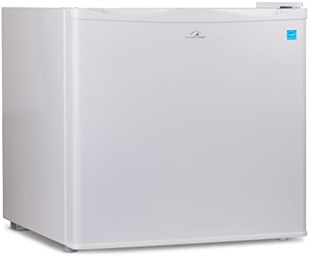 Commercial Cool Upright Freezer, Stand Up Freezer 5 Cu Ft with Reversible Door, White