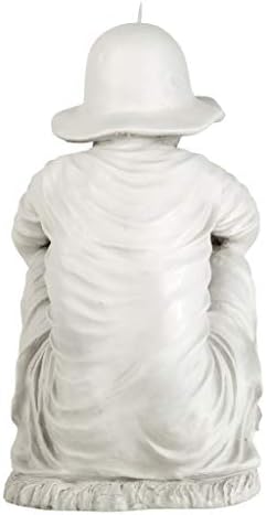 Design Toscano Frederic the Little Fisherman of Avignon Boy Fishing Garden Statue, 15 Inch Tall, Cast Stone Resin, Two Tone Stone Finish
