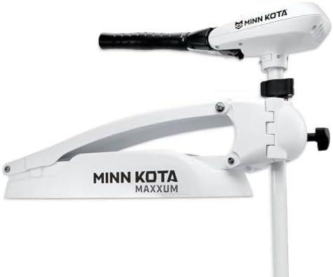 Minn Kota Riptide Maxxum Bow-Mount Electric Trolling Motor – 70 Lb. Thrust, 52 In. Shaft, Saltwater