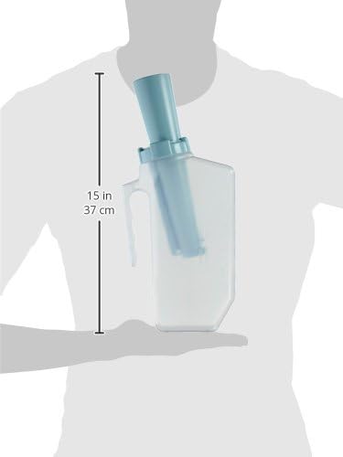 Spill Proof Urinal for Men, Clear Color