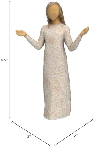 Willow Tree Everyday Blessings, Sculpted Hand-Painted Figure with Gold Leaf | Cast from a Susan Lordi Original Carving