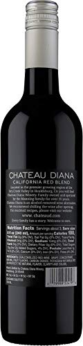 Chateau Diana Zero - Alcohol Removed California Red Wine (2x 750 ml.)