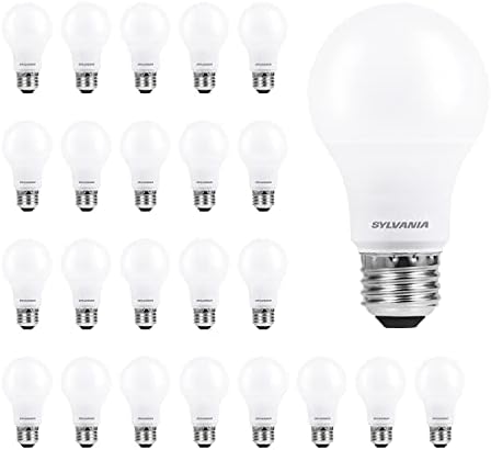 Sylvania ECO LED Light Bulb, A19, 100W Equivalent, Efficient 14.5W, 7 Year, 1450 Lumens, Frosted, 5000K, Daylight - 6 Pack (40884)