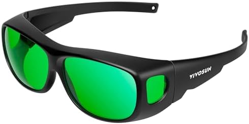VIVOSUN Indoor Hydroponics LED Grow Room Glasses with Glasses Case