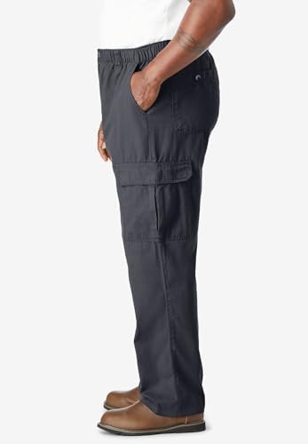 KingSize Knockarounds Full-Elastic Waist Cargo Pants