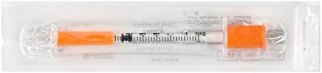 Brandzig U-100 Pet Insulin Syringes 29G 3/10cc, 1/2" 100-Pack