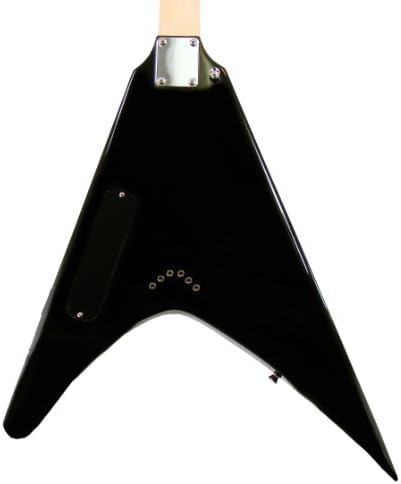 Offset RRV cut Electric Guitar - Black