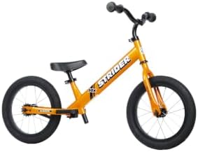 Strider 14x Classic, Awesome Blue - Balance Bike for Kids 3 to 6 Years -Includes Kid Sized Grips, Padded Seat, Performance Footrest, All-Purpose Tires Easy Assembly, Tool-Free Adjustments | No Pedals, Balance Bike with Adjustable Seat and Handlebars, Lig…