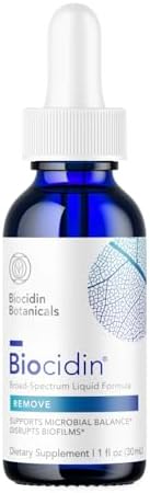 Biocidin Broad-Spectrum Liquid Formula Drops for Microbiome Balance, 1 Oz | Broad-Spectrum Botanical Drops, 18 Botanical Extracts, Microbiome Balance