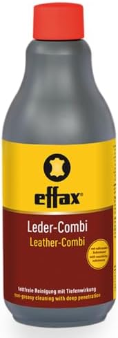 Effax Unisex's Leather Combi Bottle, Brown, 500ml