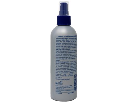 Lusters S-Curl Texturizing 8 Ounce Styling Spray Pump (235ml) (2 Pack)