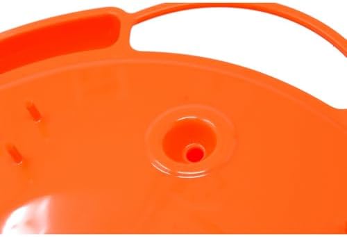 Ultimate Oriole Feeder, Nectar Jelly Fruit and Mealworm Station | Multi-Food Oriole Feeder; Nectar Jelly Fruit; Mealworm Station; Bright Orange
