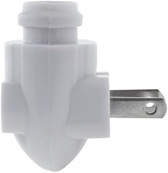 Creative Hobbies White Auto On Sensor Plug in Night Light Module Includes 3 Bulbs and 3 Plastic Clips