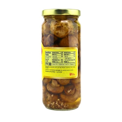 Pastene Marinated Mushrooms, 16 Ounce (1 Pack)