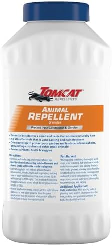 Tomcat Repellents Deer Repellent, 1 gal. | Also Repels Rabbits, Ready-to-Use, Protects Landscapes and Gardens, Contains Essential Oils