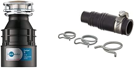 InSinkErator Badger 5 1/2 HP Food Waste Disposer and Power Cord Kit