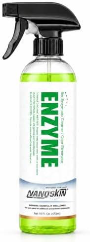 Nanoskin ENZYME Bio-Enzymatic Cleaner & Odor Eliminator 1 Gallon - Fragrance-Free Multi-Surface Cleaner for Organic Stains, Pet Accidents, Food Spills, Light Grease & Grime | Auto, Kitchen & Bath