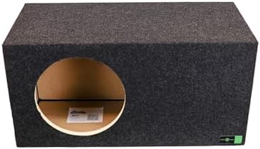 Atrend 15 Soundqubed Single Vented - SPL Tune Subwoofer Box Improves Audio Quality, Sound & Bass - Woofer Specific Enclosure Certified - Made in USA