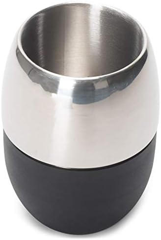 Cork Pops Silver Tone Stainless Steel Beverage Cup Barware Accessory