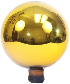 Echo Valley 8100 10-Inch Glass Gazing Globe, Mirror Finish, Blue