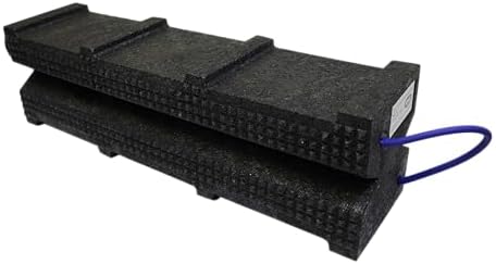 AME INTL 15230 Super Crib Cribbing Block Working Load Limit 110,000 lbs - 6" x 7" x 24", Black