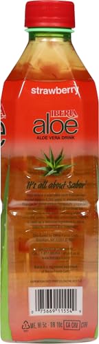Iberia Aloe Vera Juice Drink, Pineapple, 16.9 Fl Oz (Pack of 24)