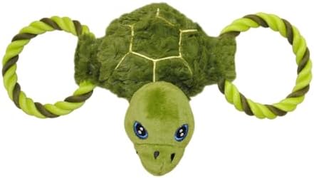 Jolly Pets Jolly Tug-a-Mal Monkey Tug/Squeak Toy, Medium