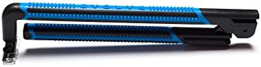 EVOLVE Back Hair Removal Razor - 16 Inch Extended Reach Foldable Handle Body Shaver with 4 Cartridges - Men Women Wet Dry Shaving Tool