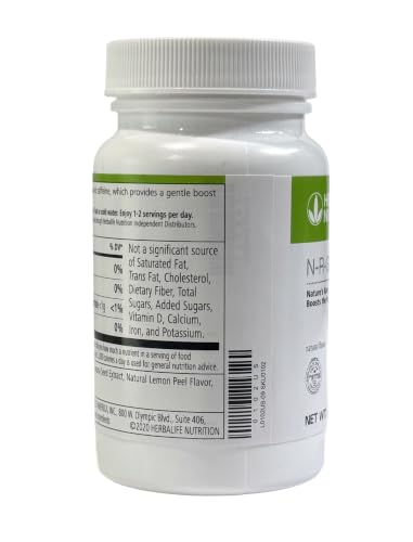 Herbal N-R-G Nature's Raw Guarana Tea Mix 2.12 Fl Oz Caffeine Energy Booster Powder