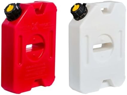 RotopaX RX-1G-1W Gasoline/Water Pack - 1 Gallon Capacity, Red/White