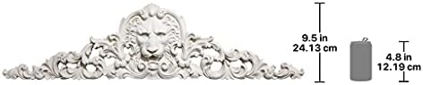 Design Toscano Remoulage Lion Sculptural Wall Pediment
