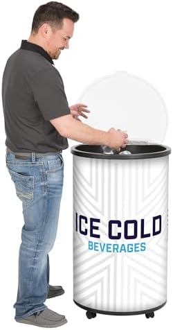 Ice Hawk 72 Quart Cooler with Wheels, Black | Durable Rotomolded Insulated, For Large Gatherings, Work, Patio, Bar, Beverages Party Events, USA Made