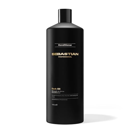 Sebastian Professional Dark Oil Lightweight Conditioner | Infused with Jojoba & Argan Oil | Smoothes and detangles hair.