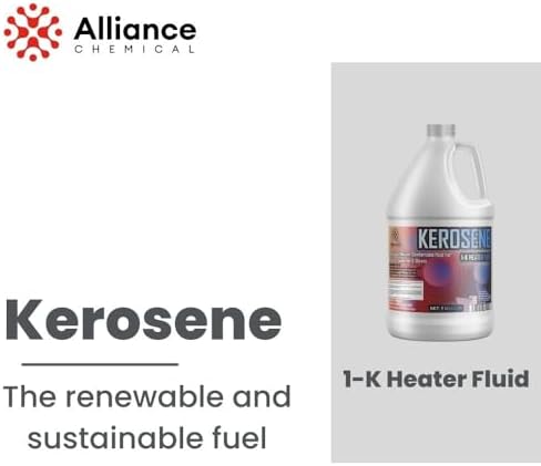 Alliance Chemical K1 Kerosene Fuel for Kerosene Heaters - 5 Gallon - Premium Quality K1 for Reliable Heating