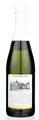 Martinelli's Organic Sparkling Apple Grape 25.4 Fl Ounce