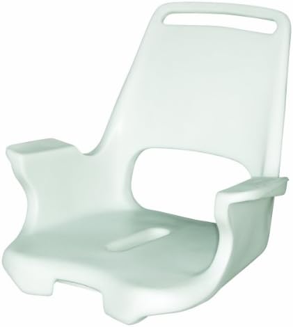 Wise 8WD1007-1-710 Captains Chair Shell Only, White