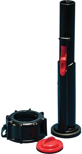 Midwest Can 4240 Quick Flow Spout - Fuel Can Spout Replacement Kit - Auto Shut Off Spill-Resistant Spout with Closing Valve & Cap - 1 Pack