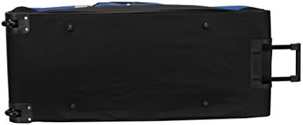 Rockland Drop Bottom 40" Rolling Duffel Bag, Navy