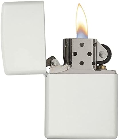 Zippo Lighter – Personalized Custom Message Engraved Windproof Classic Pocket Lighter Black Matte