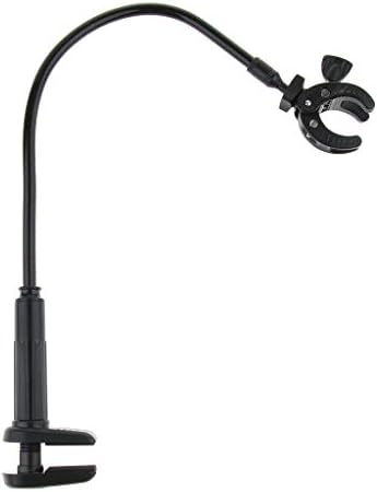 DYNWAVE Dog Hair Dryer Stand, Pet Grooming Table Hair Dryer Holder Hose Tube Holder Hands- Groomers Adjustable Third Arm with Clamp
