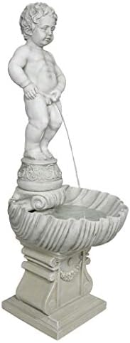 MANNEKEN PIS BOY PIPED STATUE