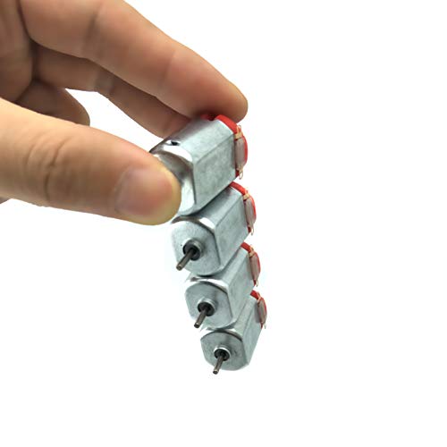 10pcs Micro 130 DC Motor Strong Magnetic Brushed Electric DC 3V -12V 25000 RPM Cars Toys Electric Motor