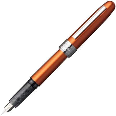 Platinum Fountain Pen, Plaisir Fine Nib, Nova-Orange (Pgb-1000#25-F)