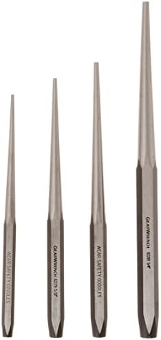 GEARWRENCH 4 Piece Long Taper Punch Set, 82307