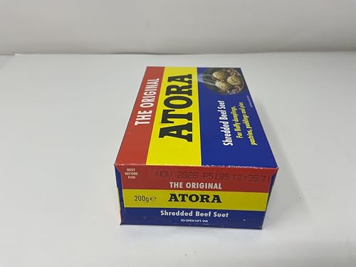 Atora Shredded Beef Suet 200g - Pack of 2