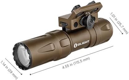 OLIGHT Odin Mini Ultra Compact 1250 Lumens Mlok Tactical Flashlight