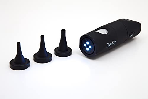 Firefly DE550 Wireless Digital Video Otoscope/Earscope for Audiology, Pediatrics, and Primary Care. F.D.A. and C.E. Certified.