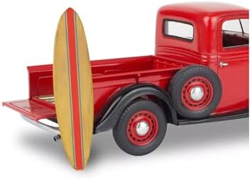 Revell 85-4516 1937 Ford Pickup Truck 2N1 w/Surf Board Model Car Kit 1:25 Scale 162-Piece Skill Level 4 Plastic Model Building Kit