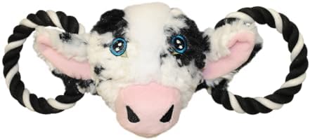 Jolly Pets Jolly Tug-a-Mal Monkey Tug/Squeak Toy, Medium