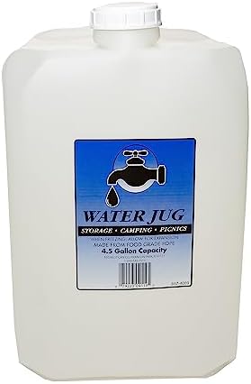 Midwest Can 9119 Water Can with Cap - 4.5 Gallon Capacity